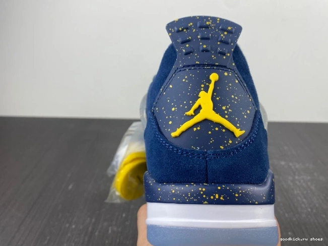 Cheap AJ4-1036660 (PE) Retro Michigan 4 Jordan Air 0709